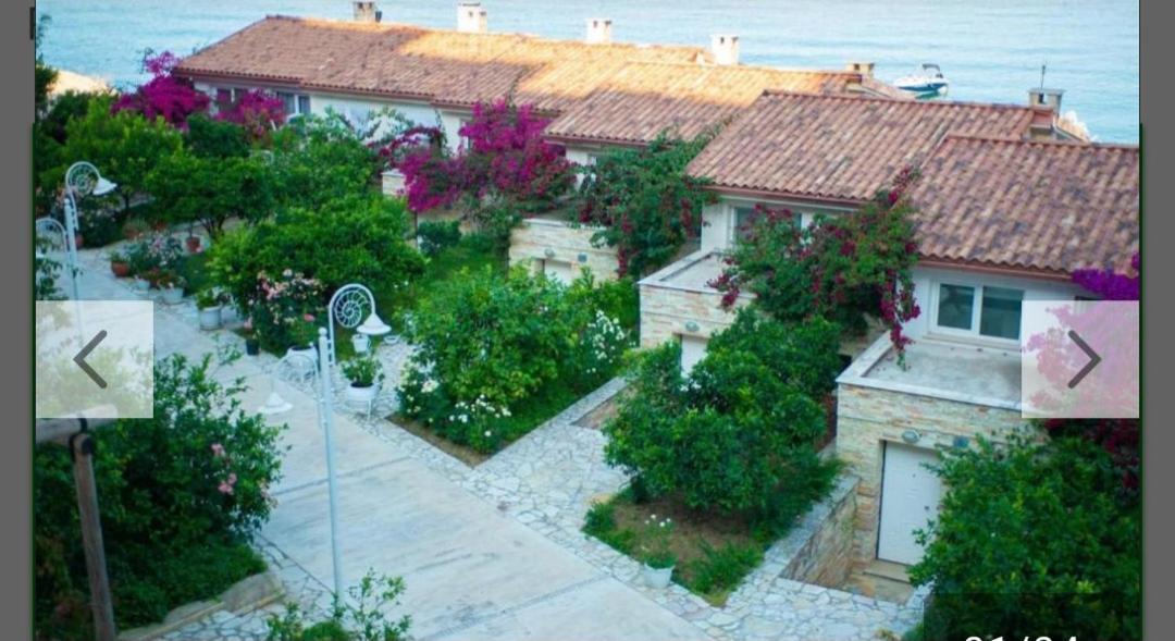 Bougainvill Sunset Villa Sarande Exterior photo